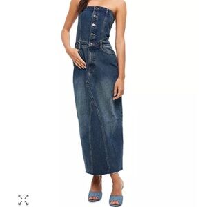 Lioness Vista Denim Dress